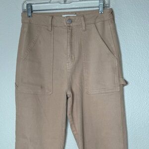 JBD Rue Carpenter Jeans in Khaki Size 27